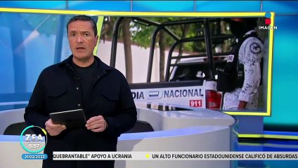 Patrulla de la Guardia Nacional choca contra motocicleta en Jalisco