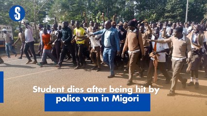 Student dies after being hit by police van in Migori