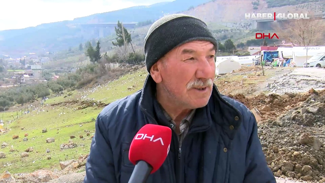 Gaziantep'te fay hattı üzerine kurulan bir köy...