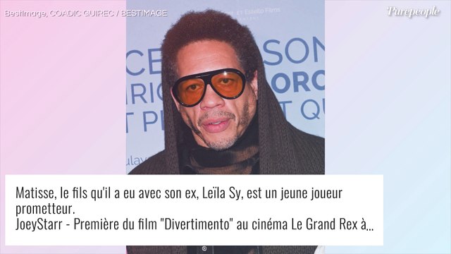 JoeyStarr, papa fier : Son fils Matisse (17 ans) est promis à un très bel avenir dans... le football !