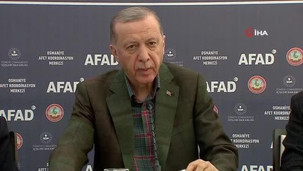 Cumhurbaşkanı Erdoğan: "Köylerimizi bir yıl içerisinde ayağa kaldırmayı hedefliyoruz"