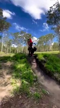 Look what happened to his dirt bike! little pool party! #short #mxfails #bikelover