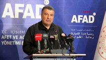 AFAD Deprem Risk ve Azaltma Genel Müdürü Orhan Tatar açıklamalarda bulundu