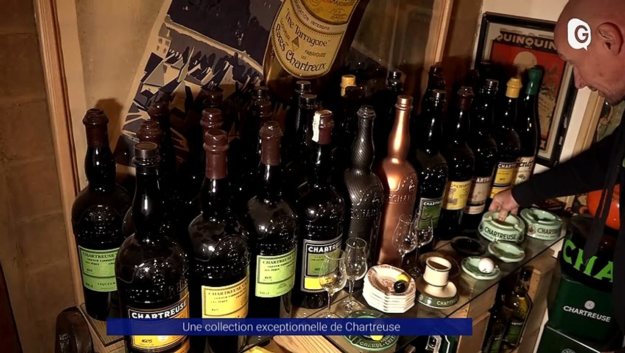 Reportage - Une collection exceptionnelle de Chartreuse