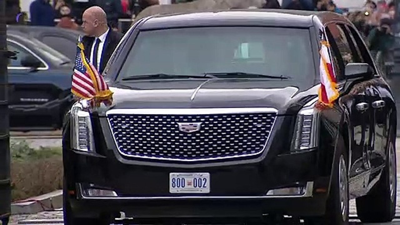 US-Präsident Biden in Warschau von Staatschef Duda empfangen