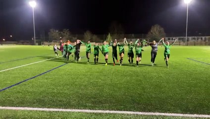 Séniors F - célébration victoire FCRY vs Elancourt - 3-0