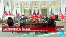 Biden visit shows US commitment to Europe security, Poland's Duda says