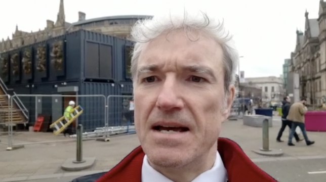 Work starts to remove Sheffield container park from Fargate in the city centre