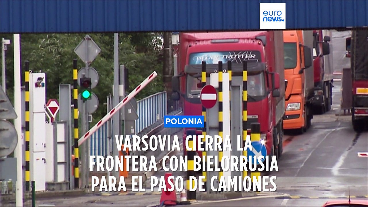 Polonia cierra completamente el tráfico de mercancías con Bielorrusia