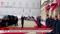 ABD Başkanı Biden, Polonya Cumhurbaşkanı Duda ile bir araya geldi