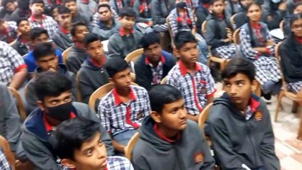 -सेंट्रल स्कूल एसपीएम में हुआ साइबर फ्रॉड-ब्लैकमेलिंग से बचने जागरुकता कार्यक्रम