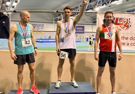 Hartlepool athlete wins gold at British Championships for the third time