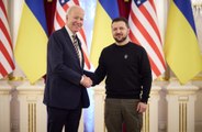Biden makes surprise visit to Kyiv