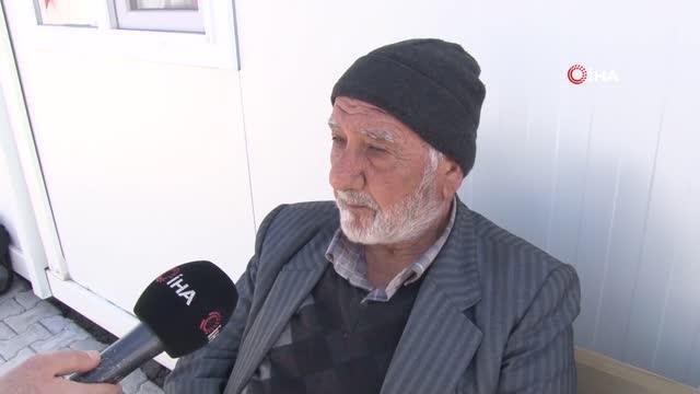 77 yaşındaki Tevfik amca: Çok deprem gördüm, böyle bir şey görmedim