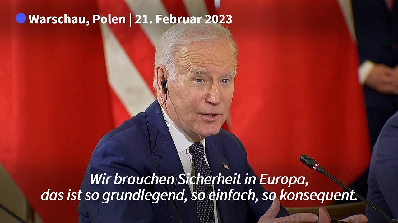 Biden: 'Die Nato ist stärker als je zuvor'