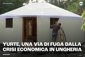 Yurte, una via di fuga dalla crisi economica