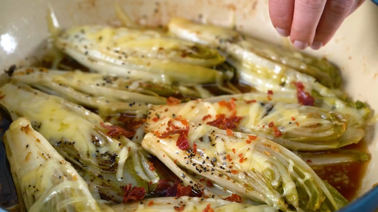 How to Make Braised Belgian Endive