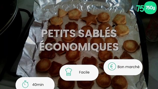 Petits sablés économiques