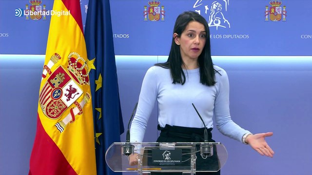 Arrimadas: A la gente que la asco la bandera de España es la que decide lo que hace el Gobierno