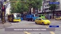 Taxistas en Colombia alertan posible paro - 21Feb