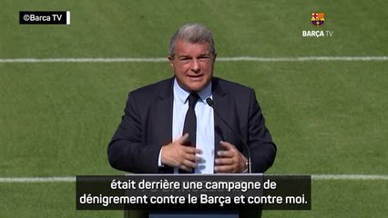 Barcelone - Laporta : “Tebas est obsédé par le Barça”