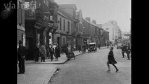 Houghton's main shopping street as it looked 90 years ago