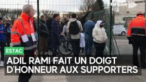 Pourquoi Adil Rami a fait un doigt d'honneur aux supporters de l'ESTAC ?