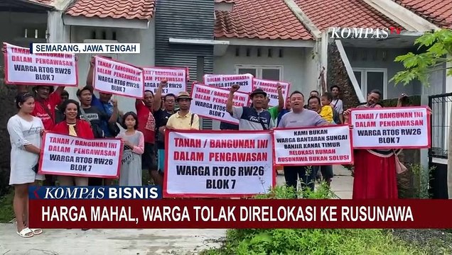 Harga Tak Sebanding, Warga Perumahan Dinar Indah Tolak Direlokasi ke Rusunawa