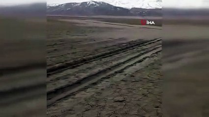 Herkesin konuştuğu o olay görüntülendi! Bakın fay ne hale geldi
