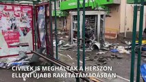 Ismét rakétákkal lőtte az orosz hadsereg Herszont, hat ember meghalt