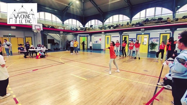 SECTION SPORTIVE SCOLAIRE DANSE - COLLEGE YVONNE LE TAC - PARIS 18 - BATTLE HIPHOP UNSS 2023