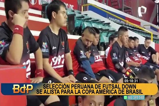 Selección peruana de futsal down se alista para la copa América de Brasil