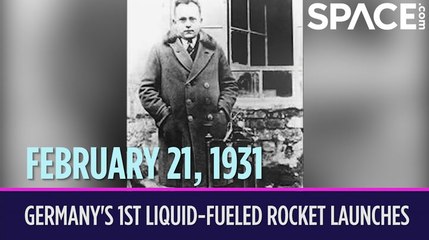 OTD in Space – February 21: Germany's 1st Liquid-Fuel Rocket (Barely) Launches