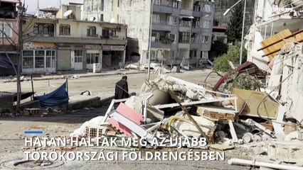 Hat áldozata van az újabb földrengésnek Törökországban