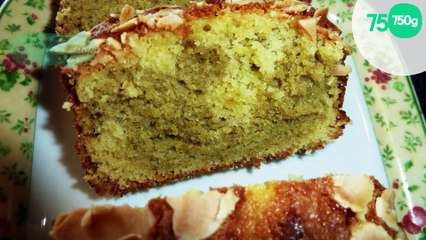 Cake au citron et à la pistache