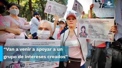 Quienes participen en marcha del INE, están a favor de que regrese la corrupción: AMLO