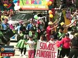 Desfile de carrozas y comparsas deslumbran las calles de Caracas en estos Carnavales 2023