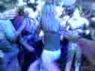 Passage des artistes dans la foule Enfoirés 2008