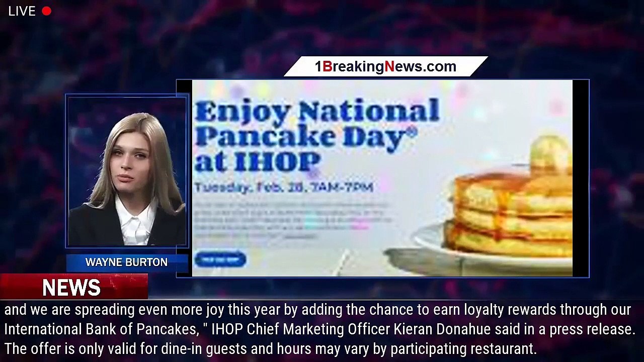National Pancake Day 2023 deal IHOP is celebrating with free pancakes