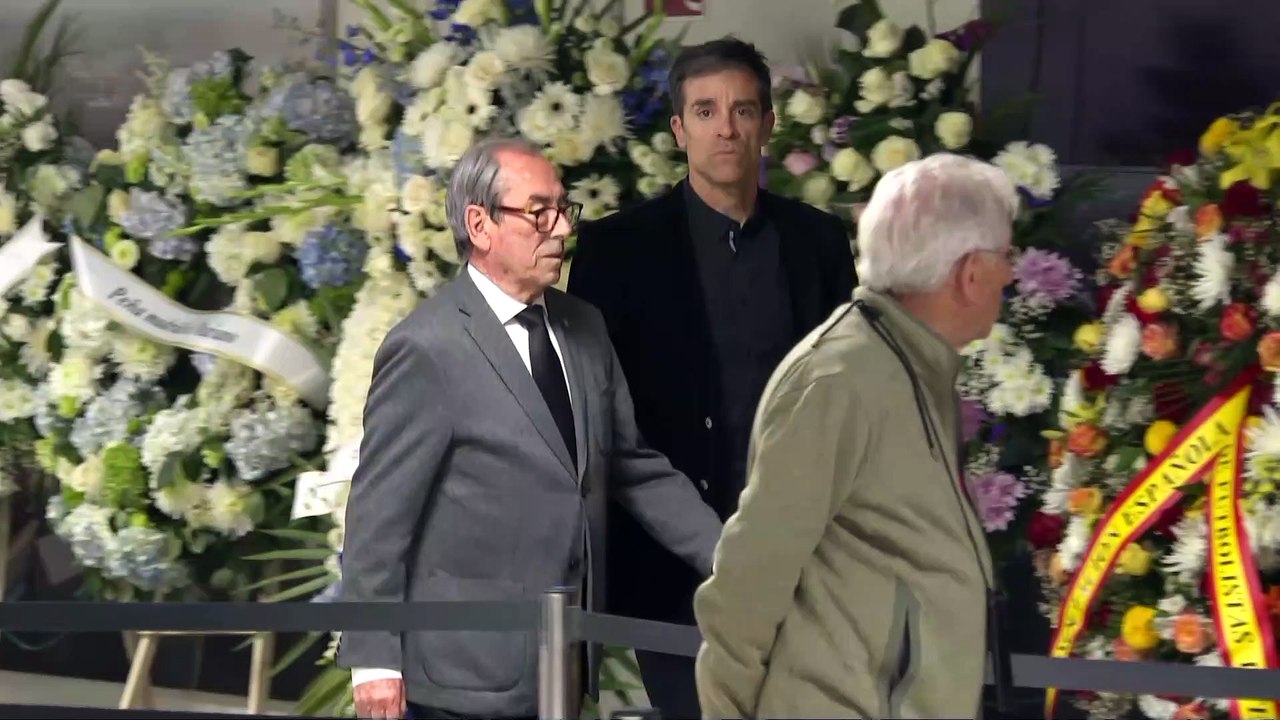 El madridismo, amigos y familiares de Amancio Amaro le dan un último adiós