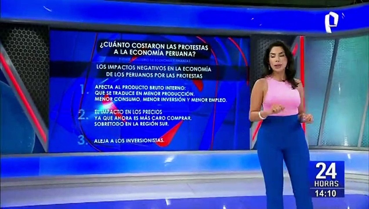 Ministro Alex Contreras: Costo de las protestas en el país asciende a 2 620 millones de soles