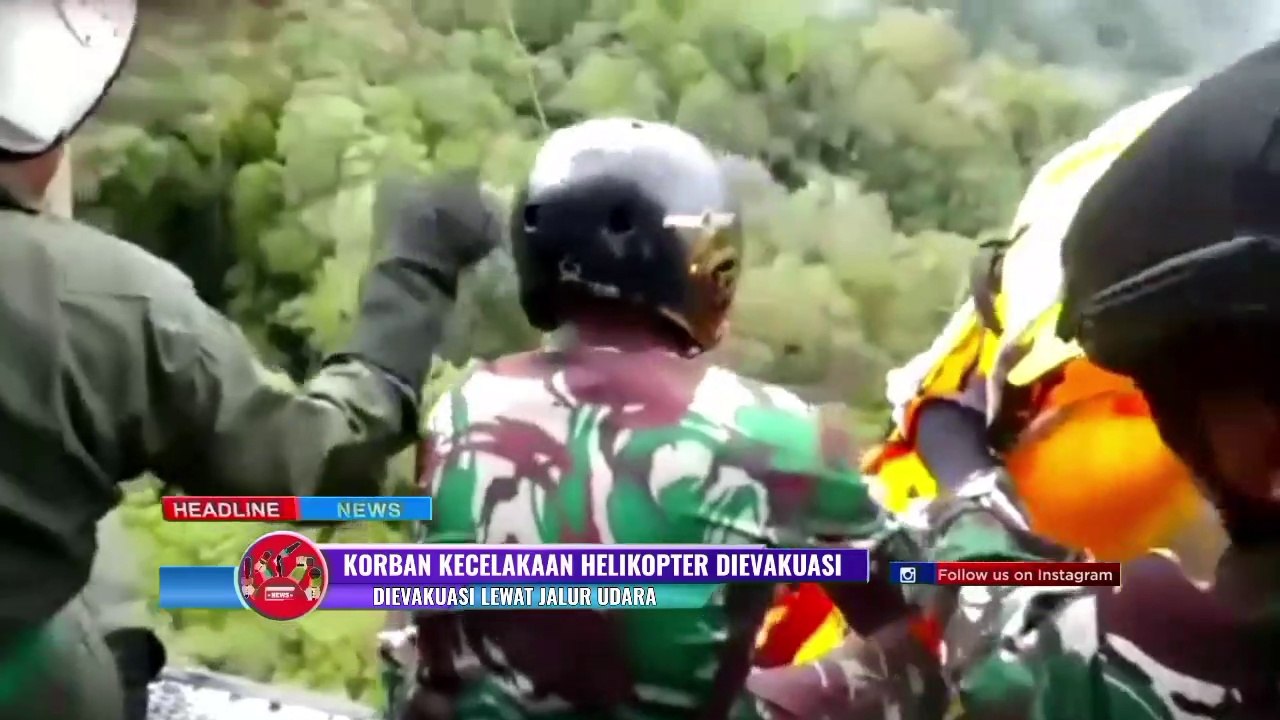 Perjuangan Prajurit TNI Evakuasi Rombongan Kapolda Jambi ke Helikopter