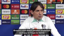 8es - Inzaghi : “Lukaku et Brozović vont très bien”