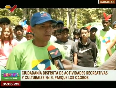 Caracas | Niños y niñas disfrutaron de actividades deportivas y recreativas en el Parque Los Caobos