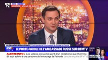 Guerre en Ukraine: Alexander Makogonov, porte-parole de l'Ambassade de Russie en France, affirme que l'armée russe est venue dans le Donbass pour 