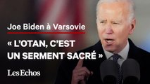 En Pologne, Joe Biden s’est livré à un vibrant plaidoyer en faveur de l’Otan