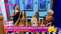 Gabriel Soto le manda mensaje a Sara Corrales
