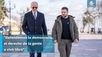 Kiev está de pie y fuerte, afirma Joe Biden desde Polonia