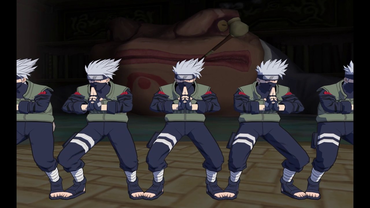 Naruto: Clash of Ninja 2 (GameCube) - All Special Jutsu Performed by Kakashi (English Dub)