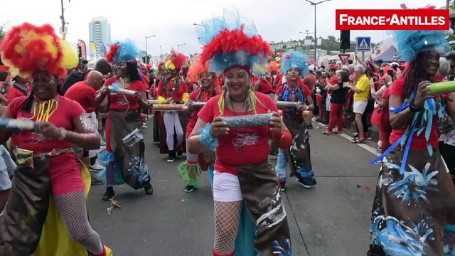Carnaval mardi gras ambiance Fort-de-France